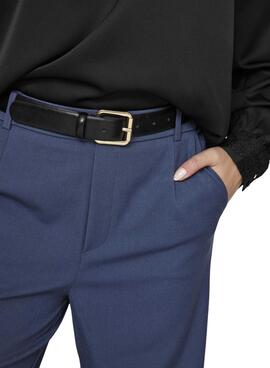 Pantalón Vila Vivarone azul para mujer