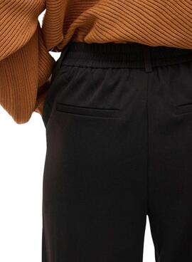 Pantalón Vila Vivarone negro para mujer