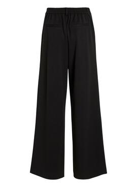 Pantalón Vila Vivarone negro para mujer