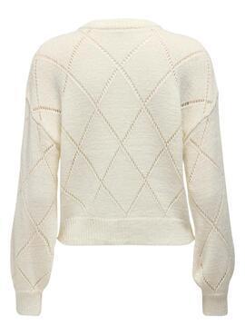 Jersey Only Geenas beige para mujer