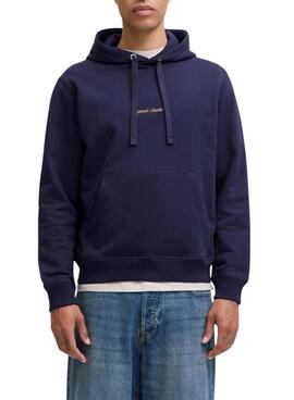 Sudadera Jack and Jones Norrebo azul marino para hombre