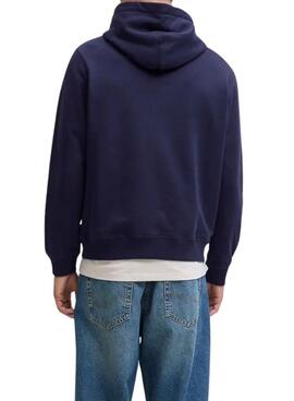 Sudadera Jack and Jones Norrebo azul marino para hombre
