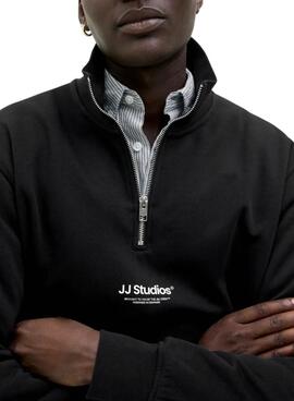 Sudadera Jack and Jones Soho negro para hombre