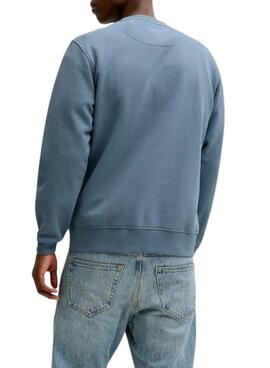 Sudadera Jack and Jones Soho azul para hombre