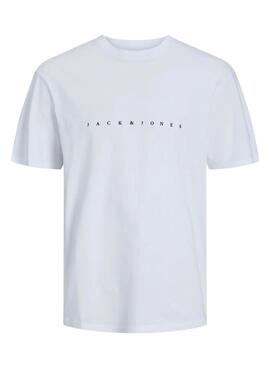 Camiseta Jack and Jones Star blanco para hombre