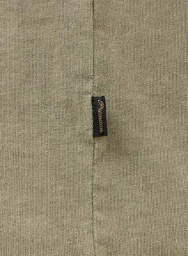 Camiseta Jack and Jones Bluaiden verde para hombre