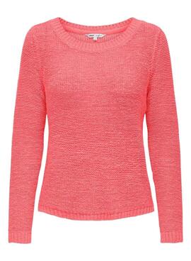 Jersey Only Geena coral para mujer