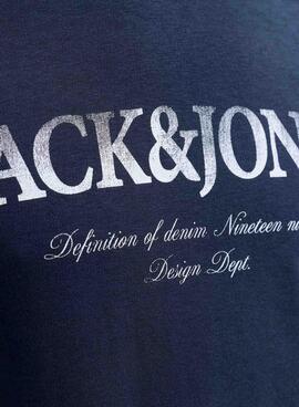 Sudadera Jack and Jones Devin azul marino para hombre