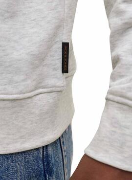 Sudadera Jack and Jones Devin gris para hombre