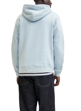 Sudadera Jack and Jones Soho azul para hombre