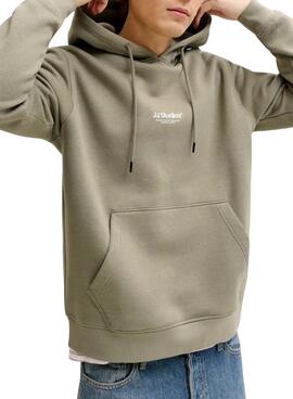 Sudadera Jack and Jones Soho verde para hombre