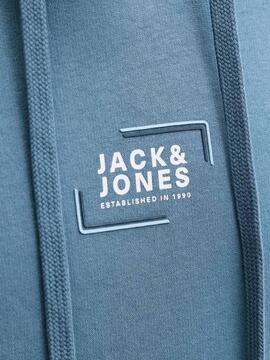 Sudadera Jack and Jones Corp azul para hombre