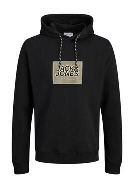 Sudadera Jack and Jones Rain negro para hombre