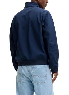 Cazadora Jack and Jones Parker azul para hombre