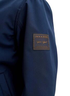 Cazadora Jack and Jones Parker azul para hombre