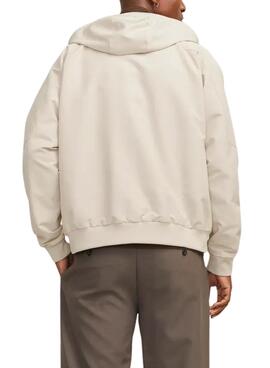 Cazadora Jack and Jones Perfect bomber beige para hombre