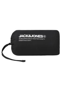Cazadora Jack and Jones Estate plegable negra para hombre