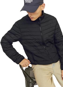 Cazadora Jack and Jones Estate plegable negra para hombre