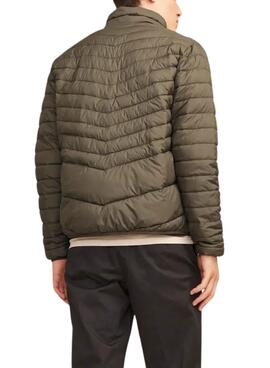Cazadora Jack and Jones Estate plegable verde para hombre