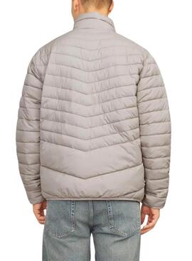 Cazadora Jack and Jones Estate plegable gris para hombre