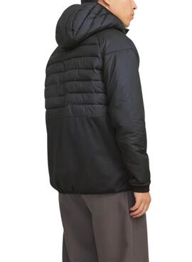 Cazadora Jack and Jones Estate Hybrid negro para hombre