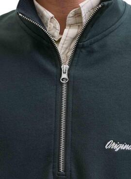 Sudadera Jack and Jones Norrebro verde para hombre