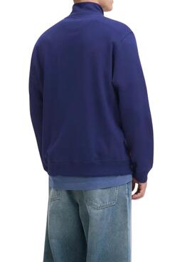 Sudadera Jack and Jones Norrebro azul para hombre