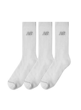 Calcetines New Balance Performance basic blanco para mujer y hombre