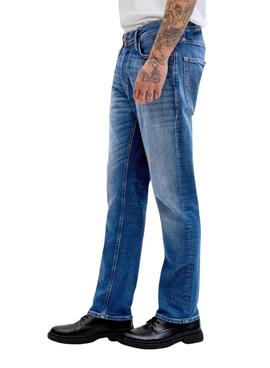 Pantalón vaquero Jack and Jones Clark azul para hombre