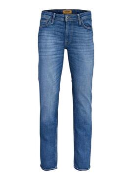 Pantalón vaquero Jack and Jones Clark azul para hombre