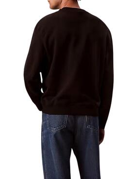 Sudadera Calvin Klein Jeans Monologo negro para hombre