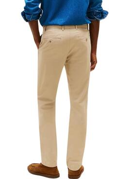 Pantalón Tommy Hilfiger Denton beige para hombre