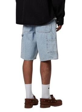 Bermudas Carhartt Single Knee carpenter denim claro para hombre