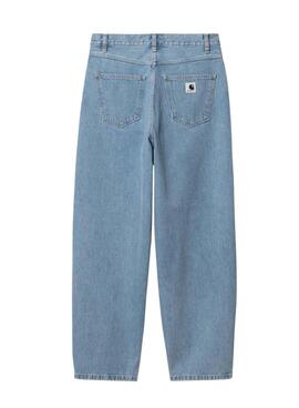 Pantalón vaquero Carhartt Brandon denim claro para mujer