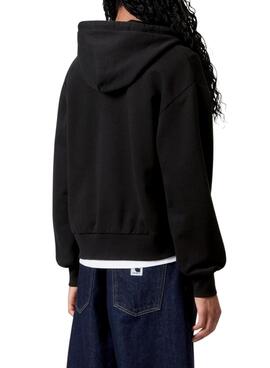 Sudadera Carhartt Casey negro para mujer