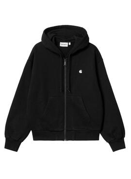 Sudadera Carhartt Casey negro para mujer