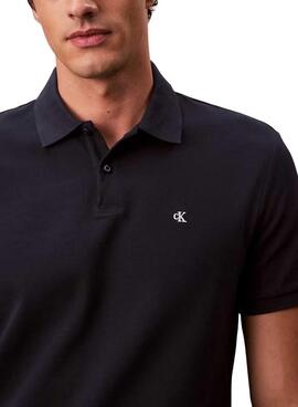 Polo Calvin Klein Jeans Monogram azul marino para hombre
