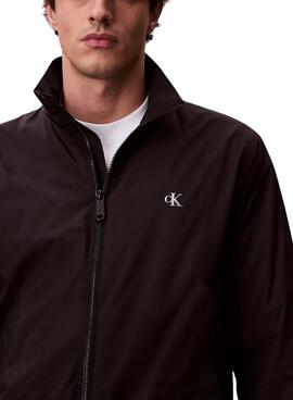 Cazadora Calvin Klein Jeans Harrington negro para hombre
