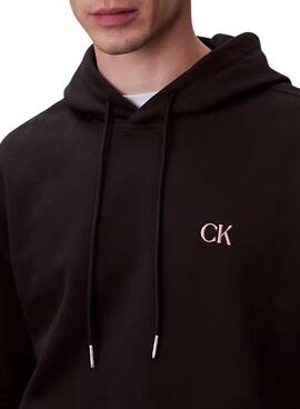 Sudadera Calvin Klein Jeans Circle negro para hombre