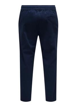 Pantalón Only and Sons Onscam azul marino para hombre