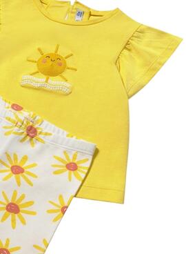 Conjunto Mayoral Sol amarillo para bebé