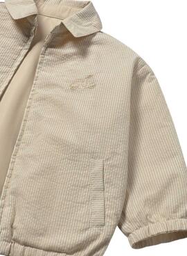 Cazadora Mayoral reversible beige para bebé