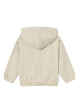 Sudadera Mayoral Play beige para niño