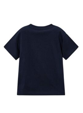 Camiseta Mayoral Football Club marino para niño