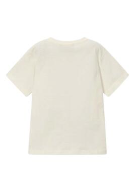 Camiseta Mayoral League blanco para niño