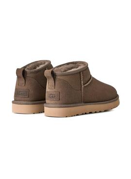 Botas UGG Classic ultra mini marrón para mujer