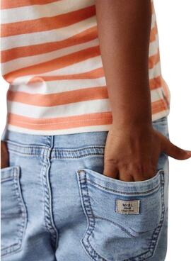 Bermuda vaquera Mayoral jogger azul para niño