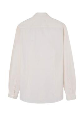 Camisa Silbon oxford rayas amarillo para hombre