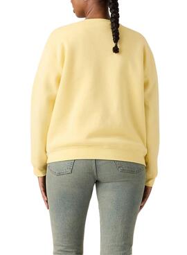 Sudadera Levis Everyday amarillo para mujer