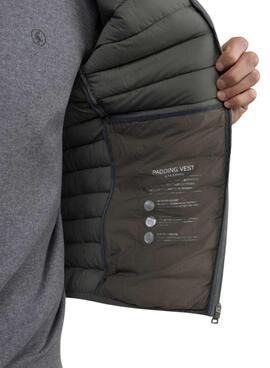Chaleco El Ganso básico verde para hombre